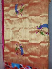 Pure silk handloom blouse pice