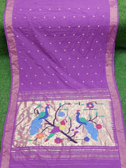 HANDLOOM COTTON PAITHANI SAREE WITH fancyPALLU 2