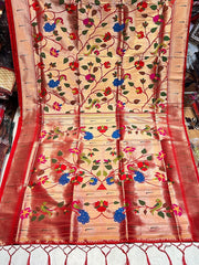 Priyanka Allover Brocade Paithani
