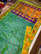 Riya Peacock Border Paithani