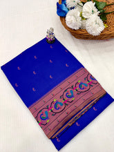 Latest Peacock Border Paithani