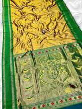 Shree Modak Ganeshaa Kadiyal Paithani