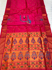 Manavi Kalanjali Premium Paithani Sarees