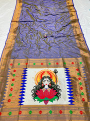 Navratri Special Adi Shakti Silk Paithani Saree