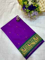 Half Silk Peshwai Paithani