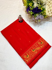 Half Silk Peshwai Paithani
