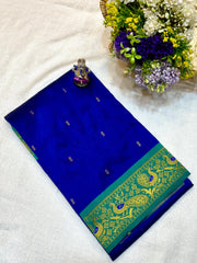 Half Silk Peshwai Paithani