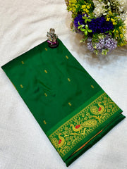 Half Silk Peshwai Paithani