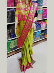 Muniya brocket paithani soft sico Silk sarees
