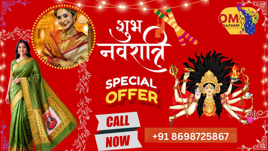 Navratri Special Pure Silk Paithani Saree: A Buyer’s Guide