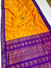 Half Silk Peshwai Paithani