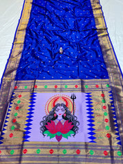 Navratri Special Adi Shakti Silk Paithani Saree